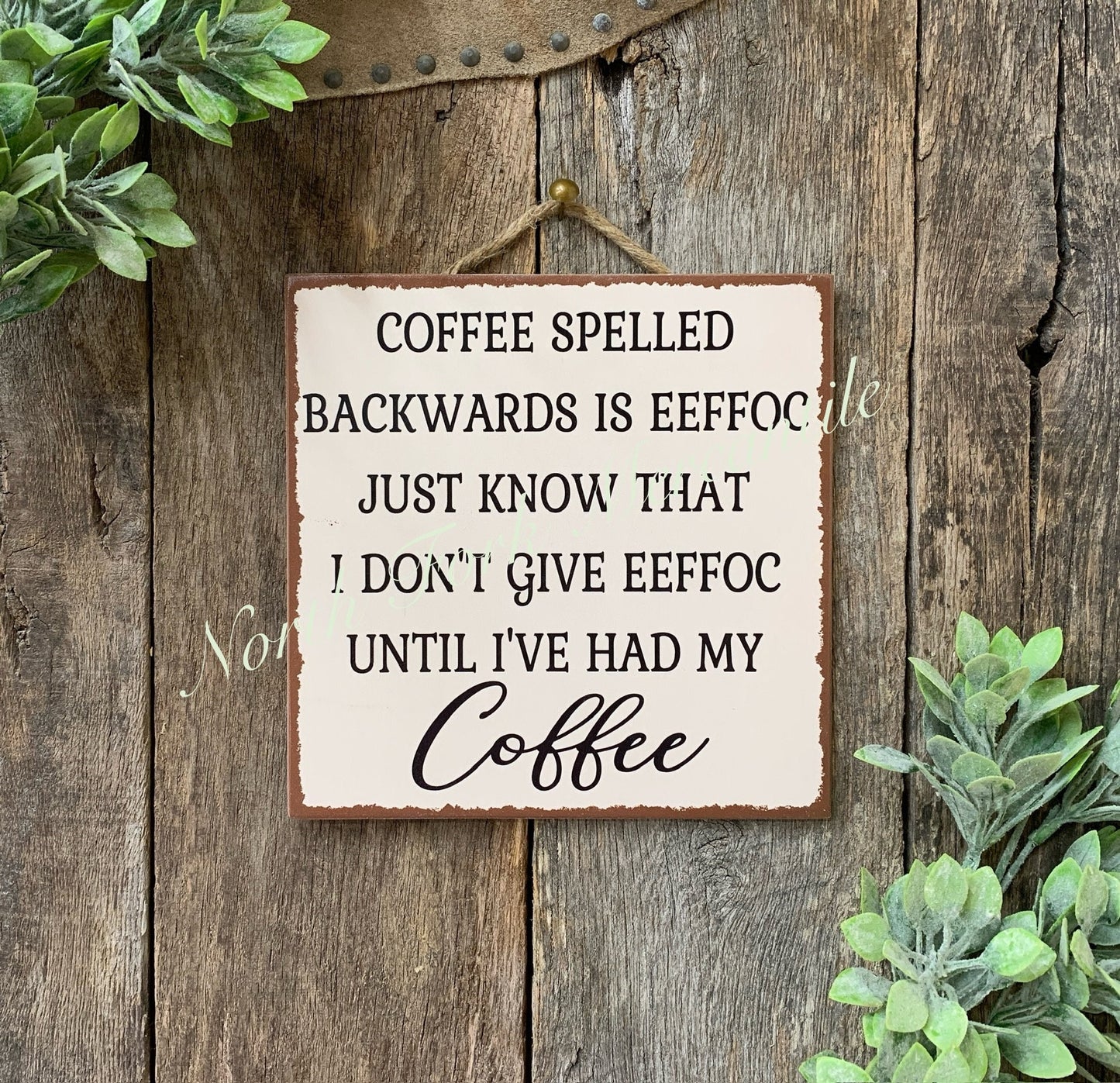 Coffee Spelled Backwards is Eeffoc