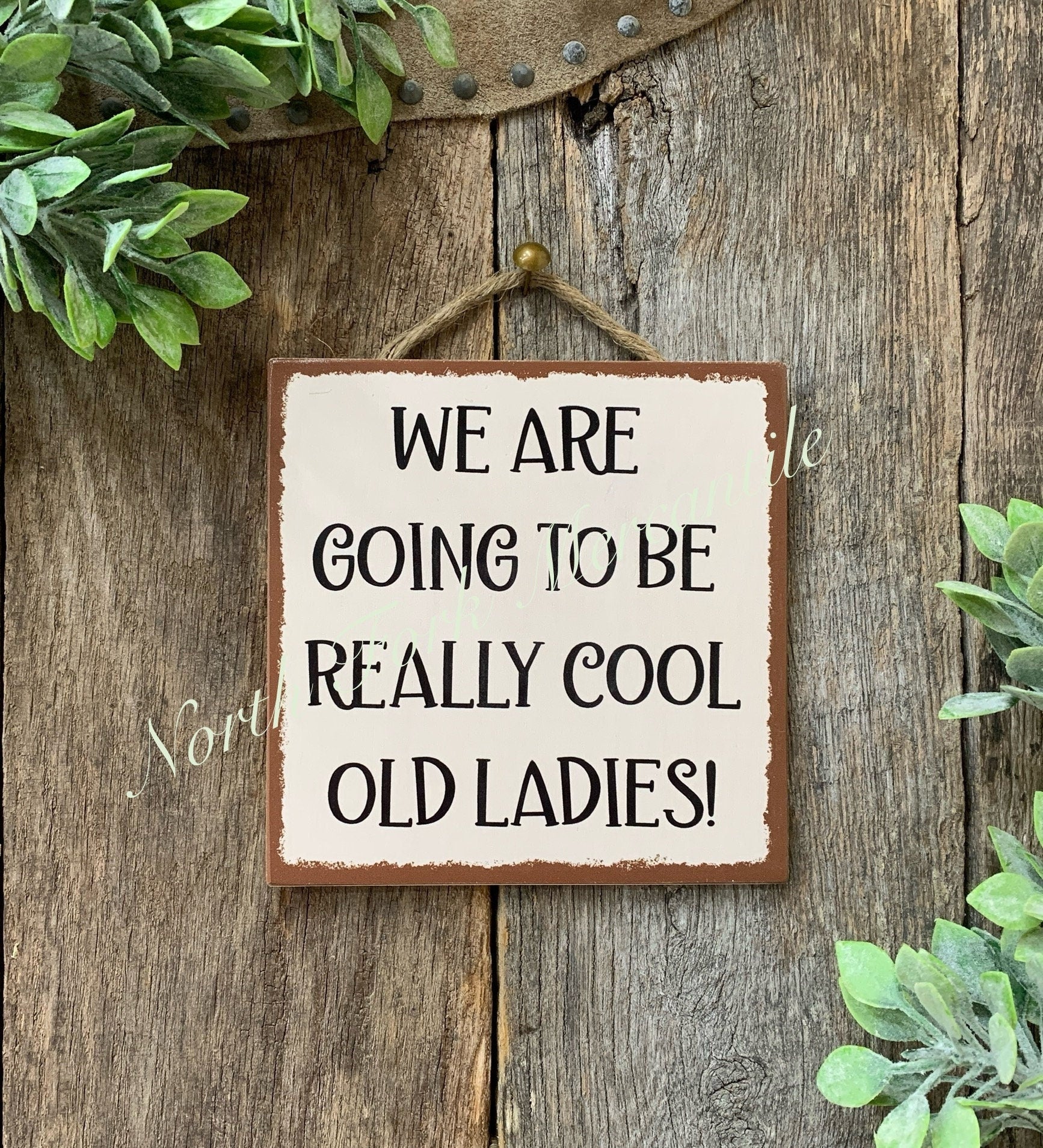 We Are Going To Be Really Cool Old Ladies