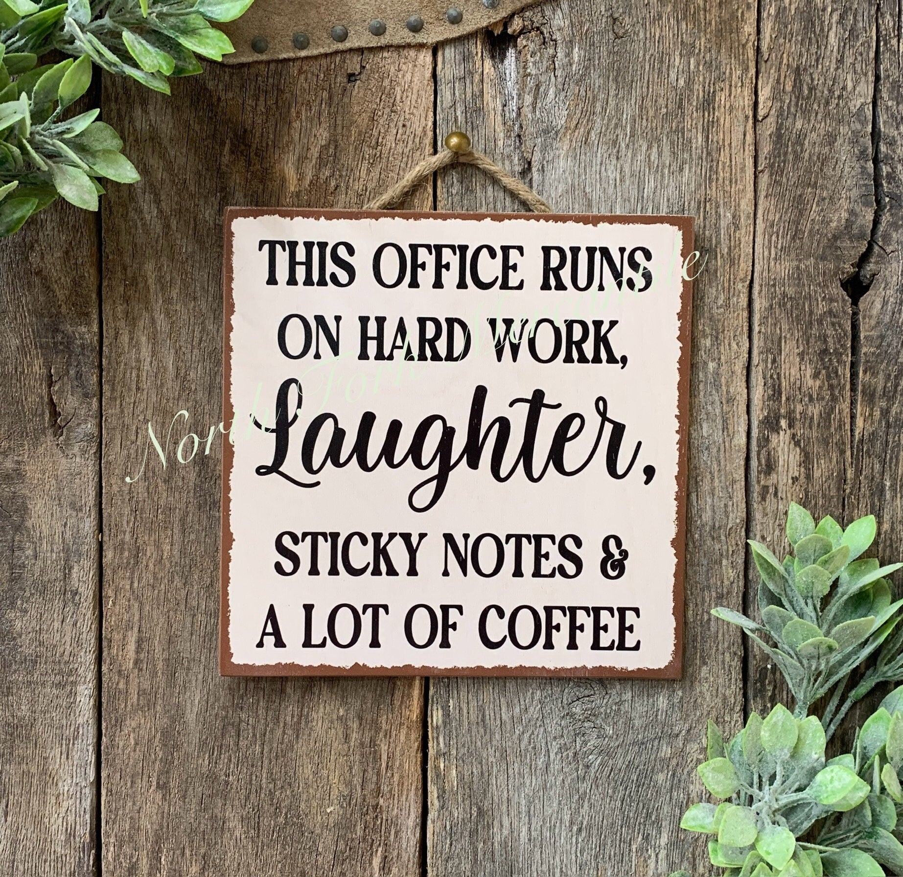 This Office Runs On Hard Work