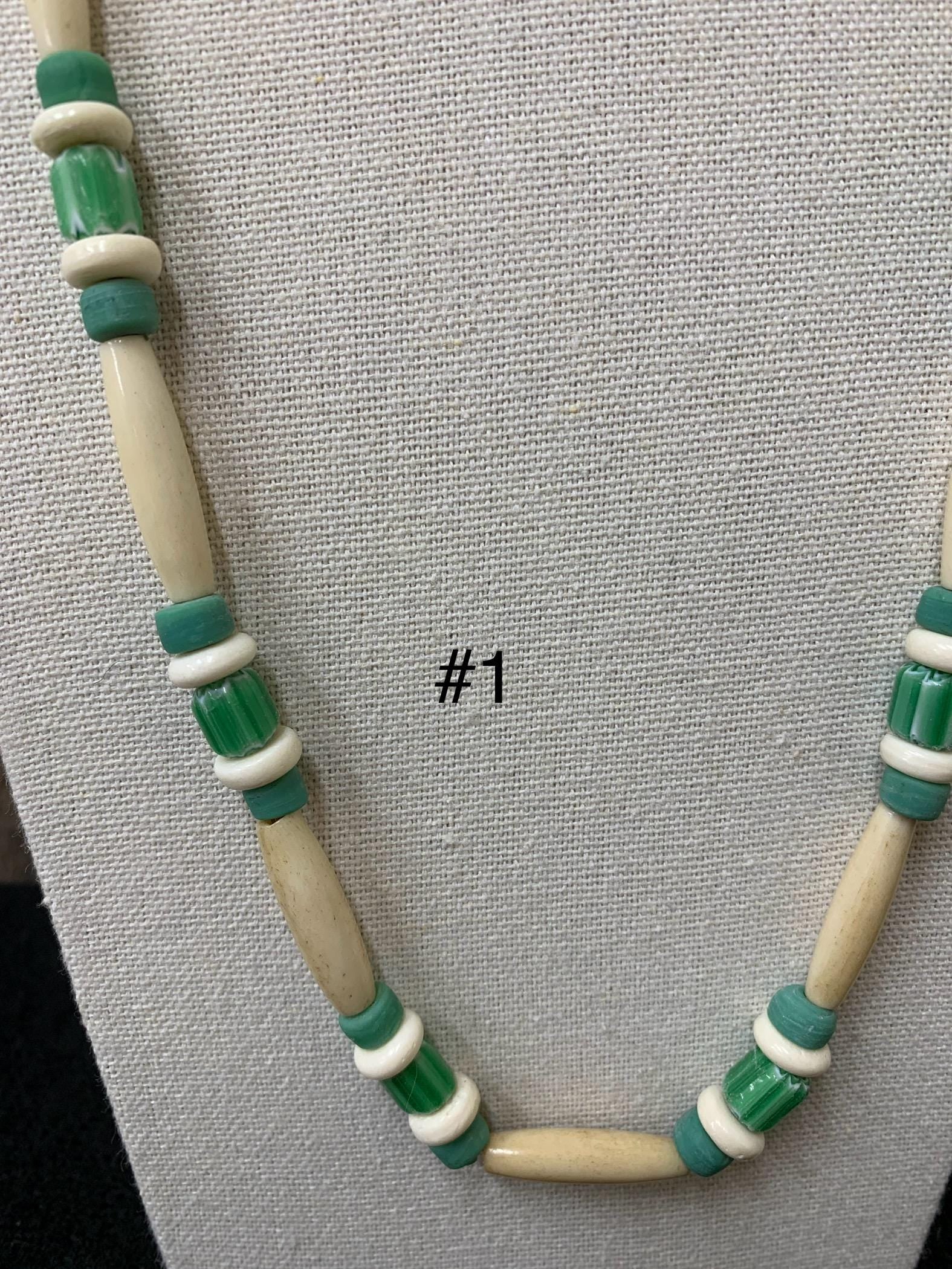 Chevron Bead Necklace