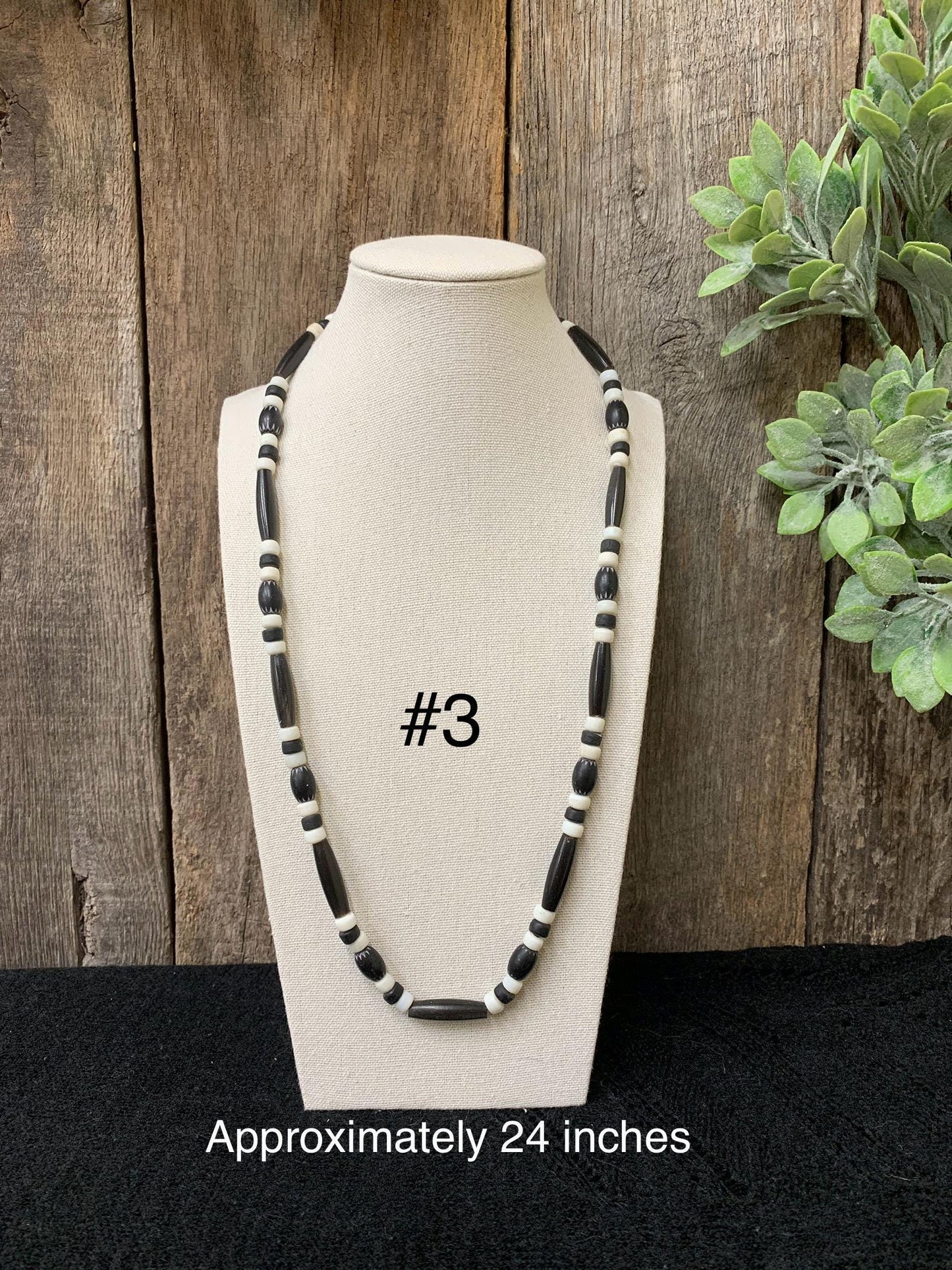 Chevron Bead Necklace