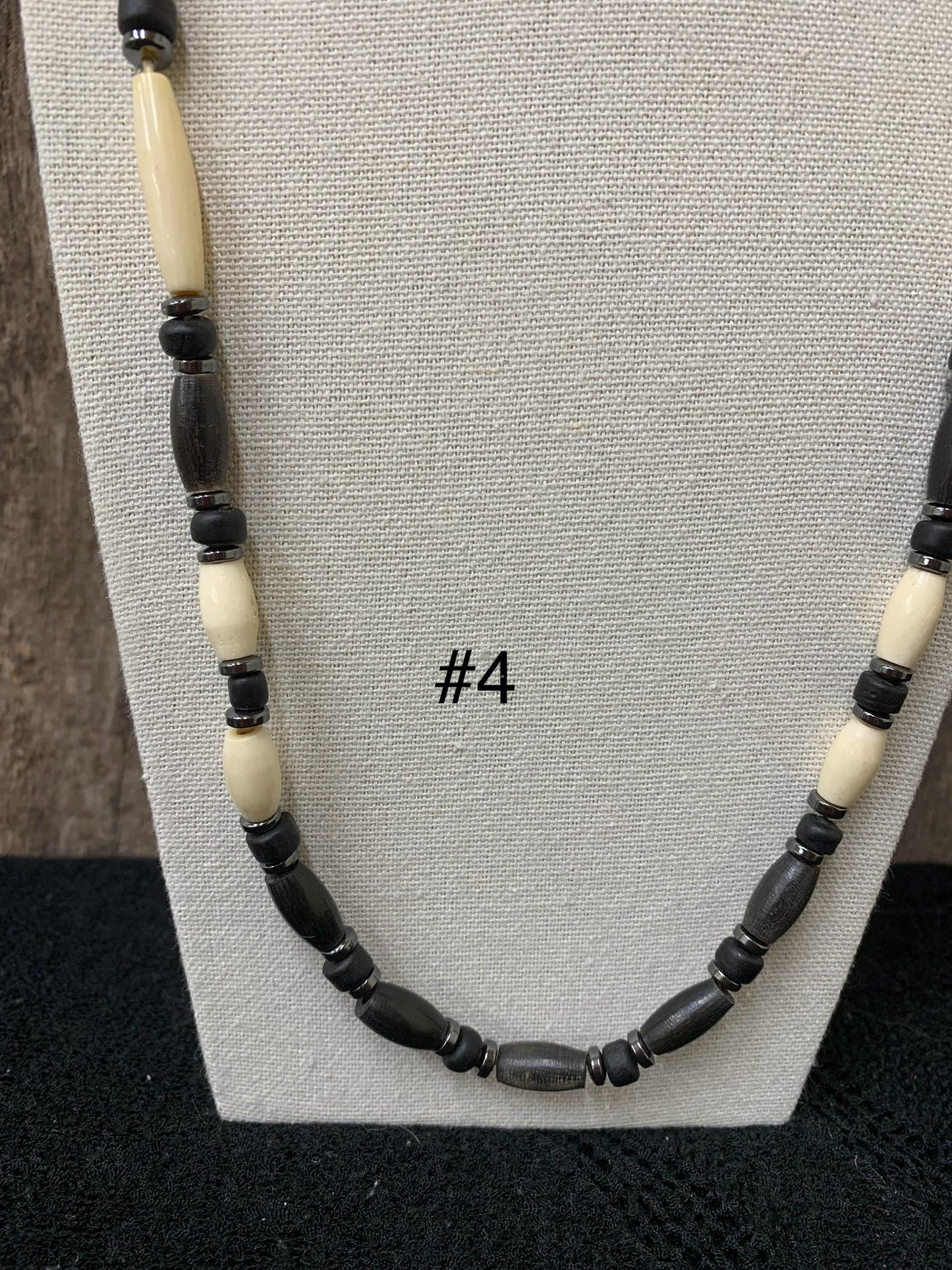 Chevron Bead Necklace