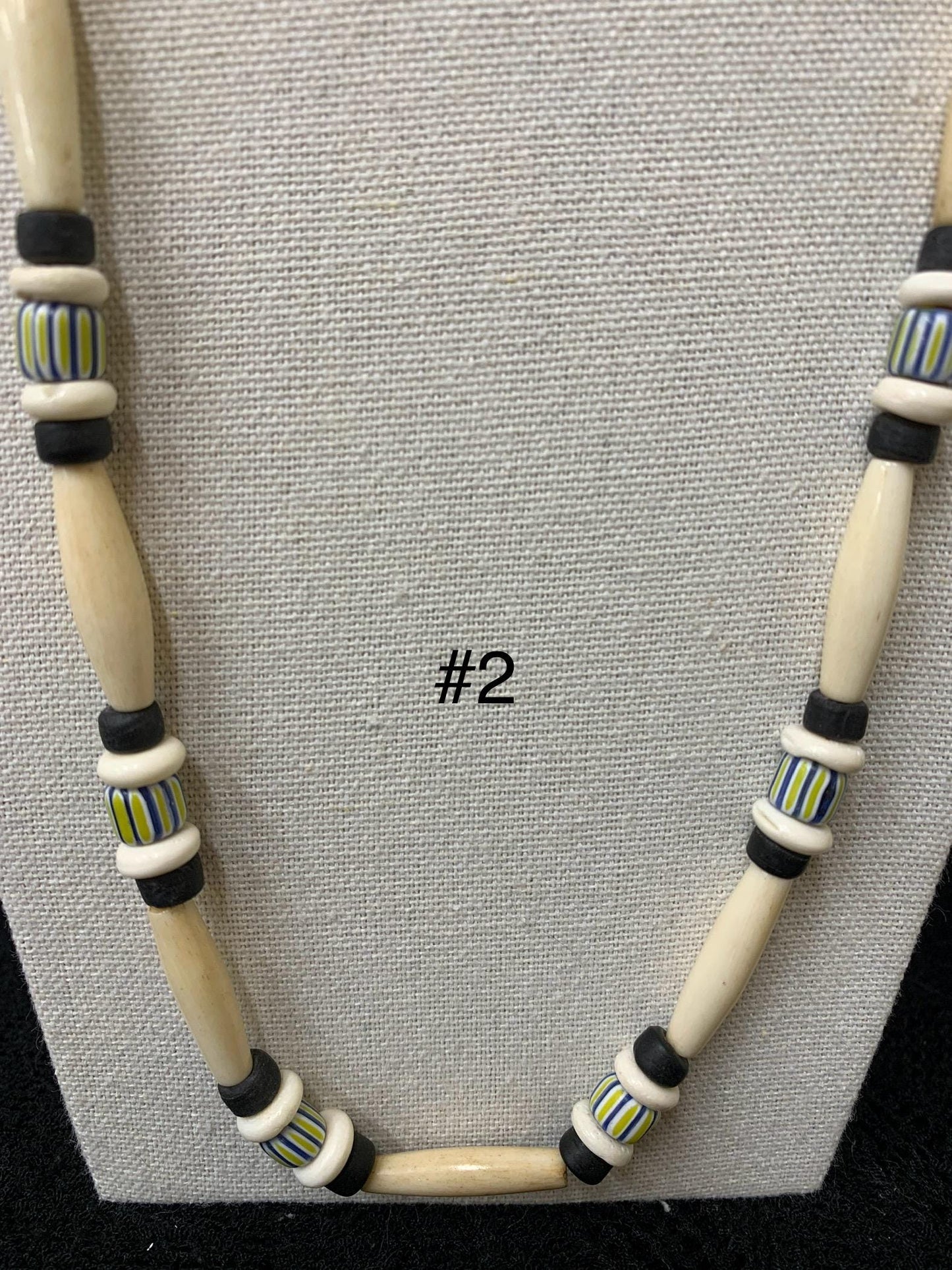 Chevron Bead Necklace