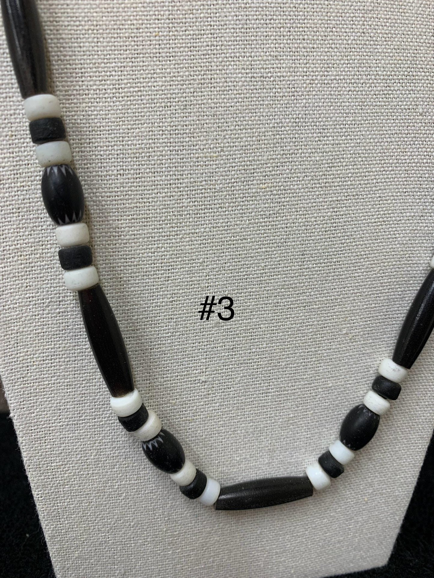 Chevron Bead Necklace