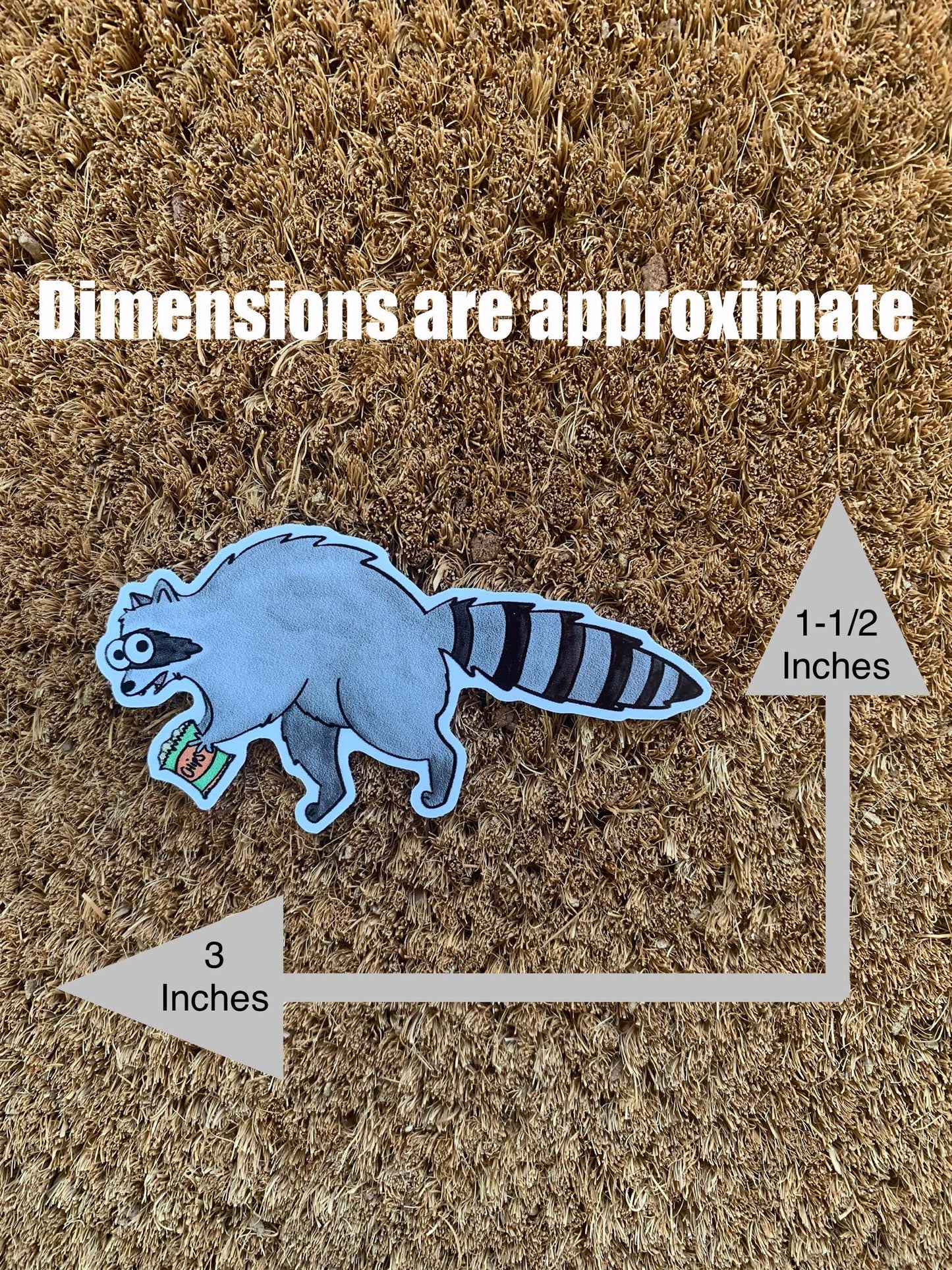 Raccoon Sticker