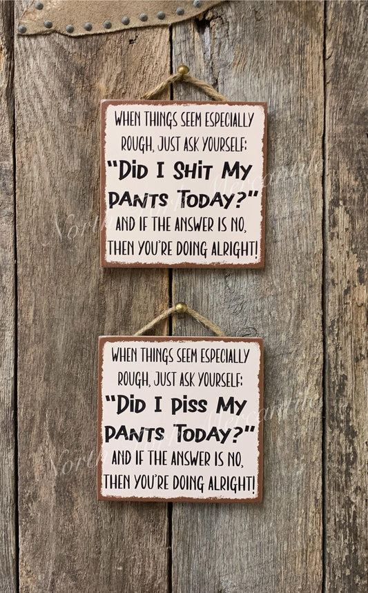 Did I Shit My Pants Today