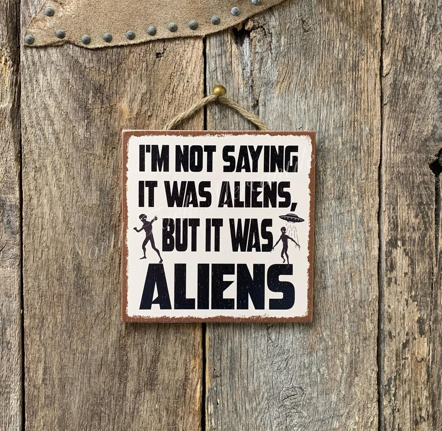 I'm Not Saying It Was Aliens But It Was Aliens