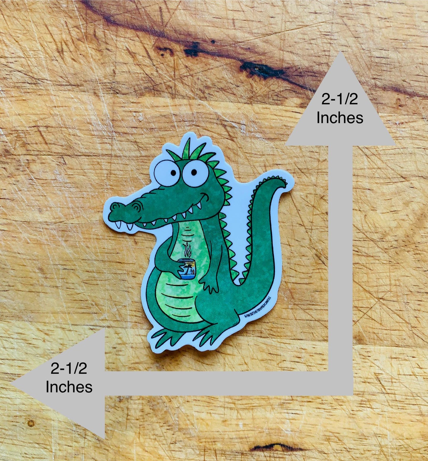 Alligator Sticker