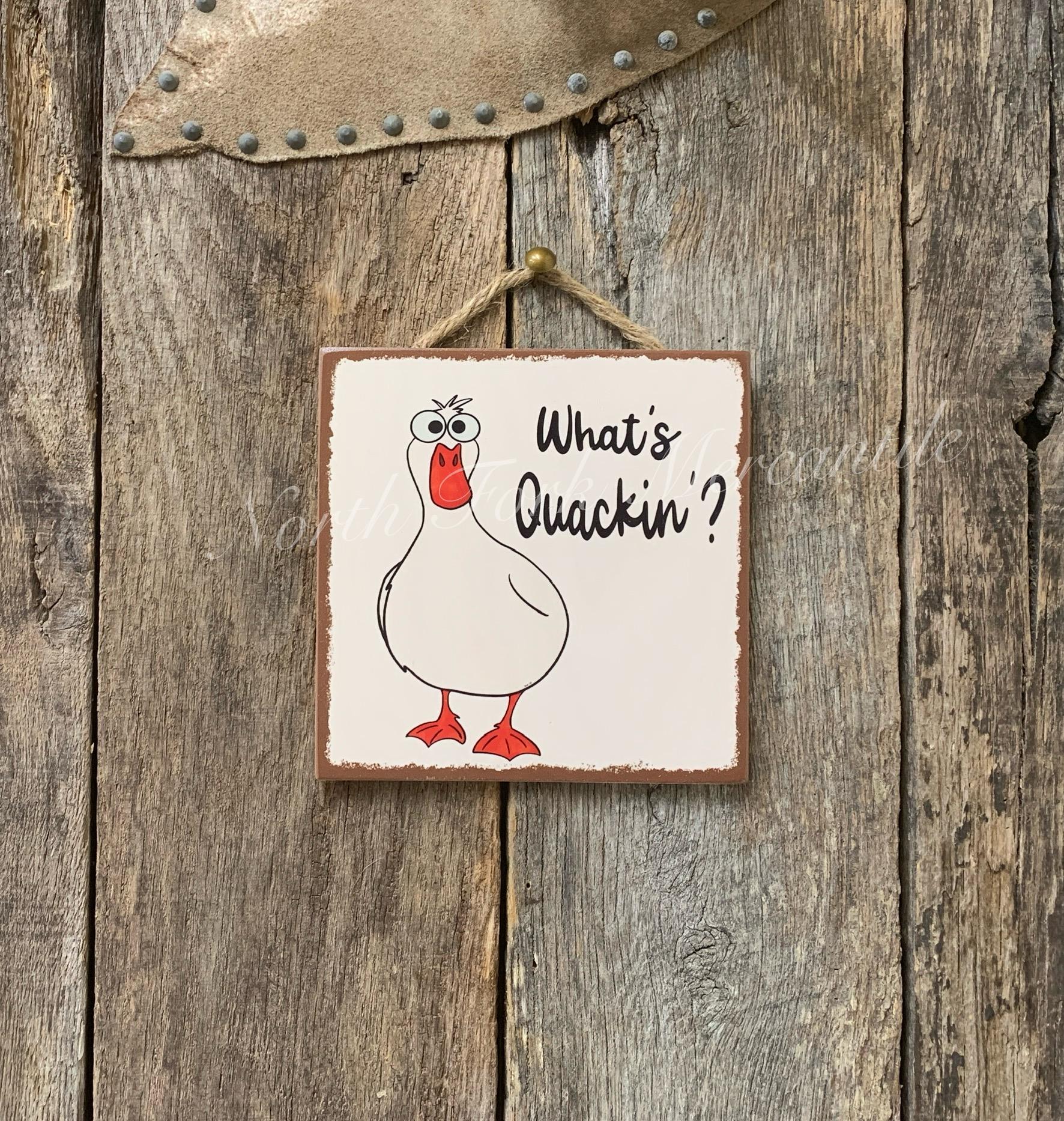What's Quackin