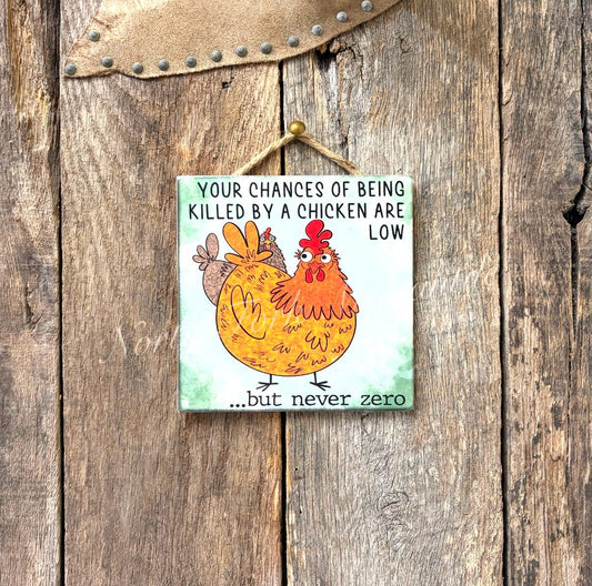Your Chances Of Being Killed By A Chicken Are Low But Never Zero