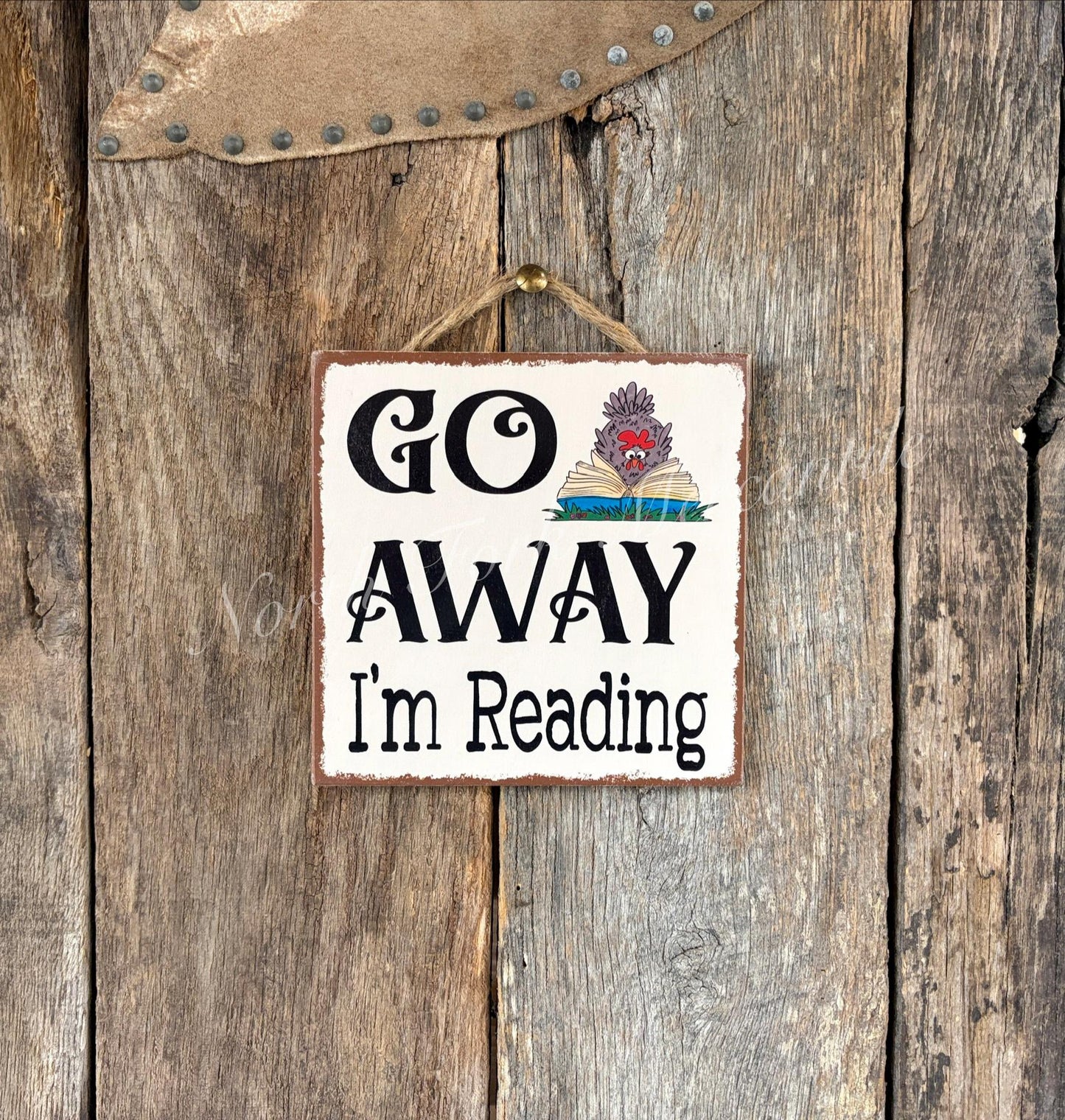Go Away I'm Reading