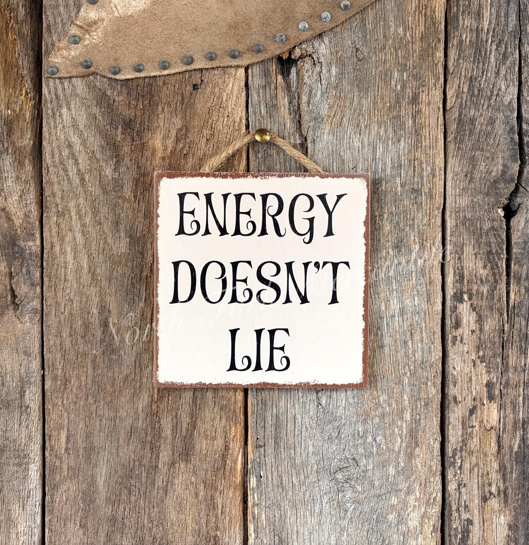 Energy Doesn't Lie
