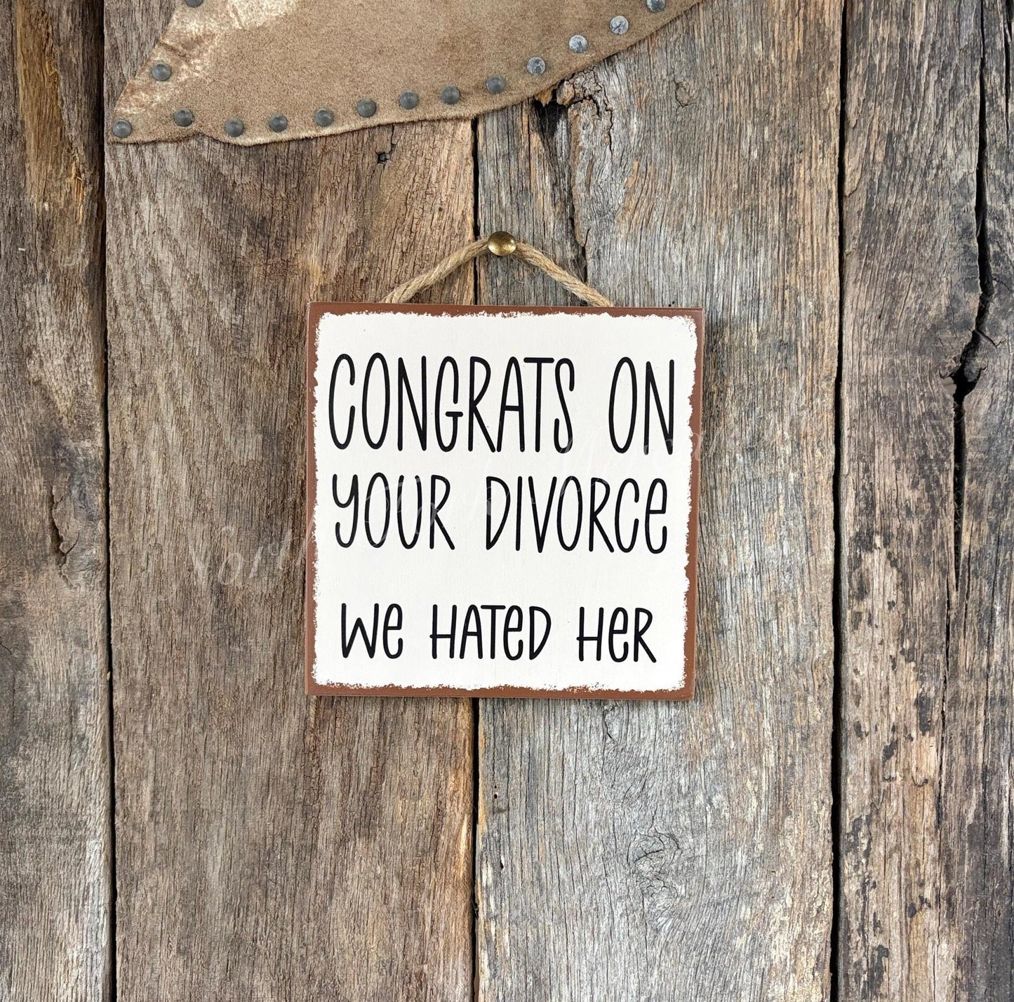 Congrats On Your Divorce