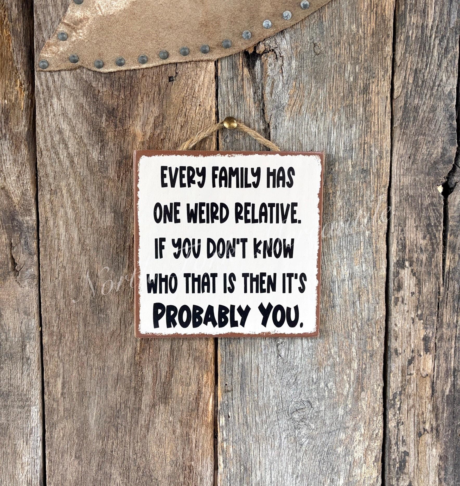 Every Family Has One Weird Relative