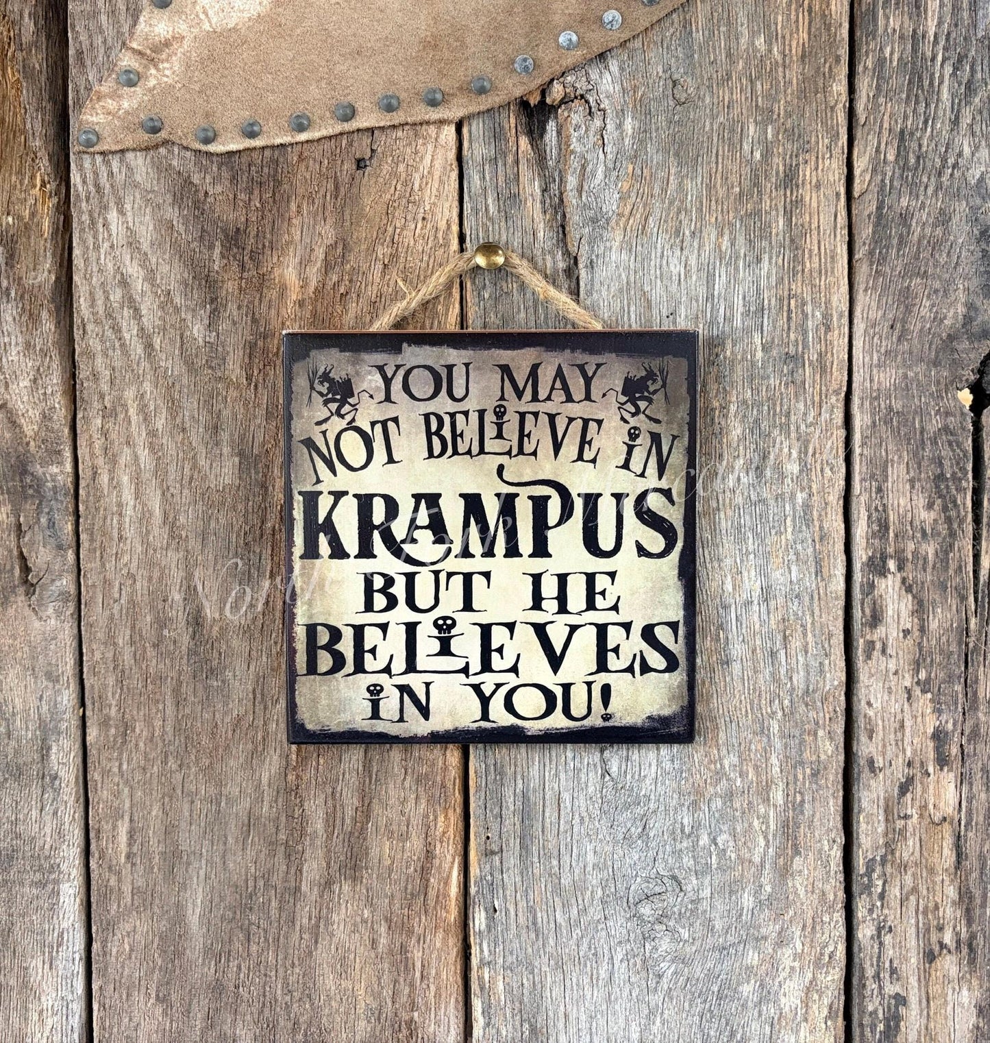 You May Not Believe In Krampus But He Believes In You