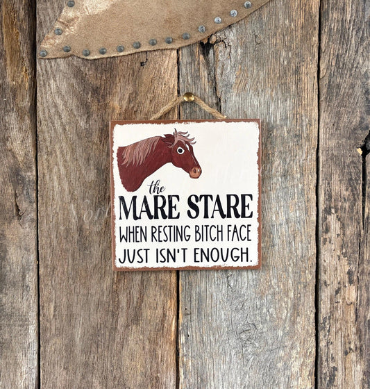 The Mare Stare