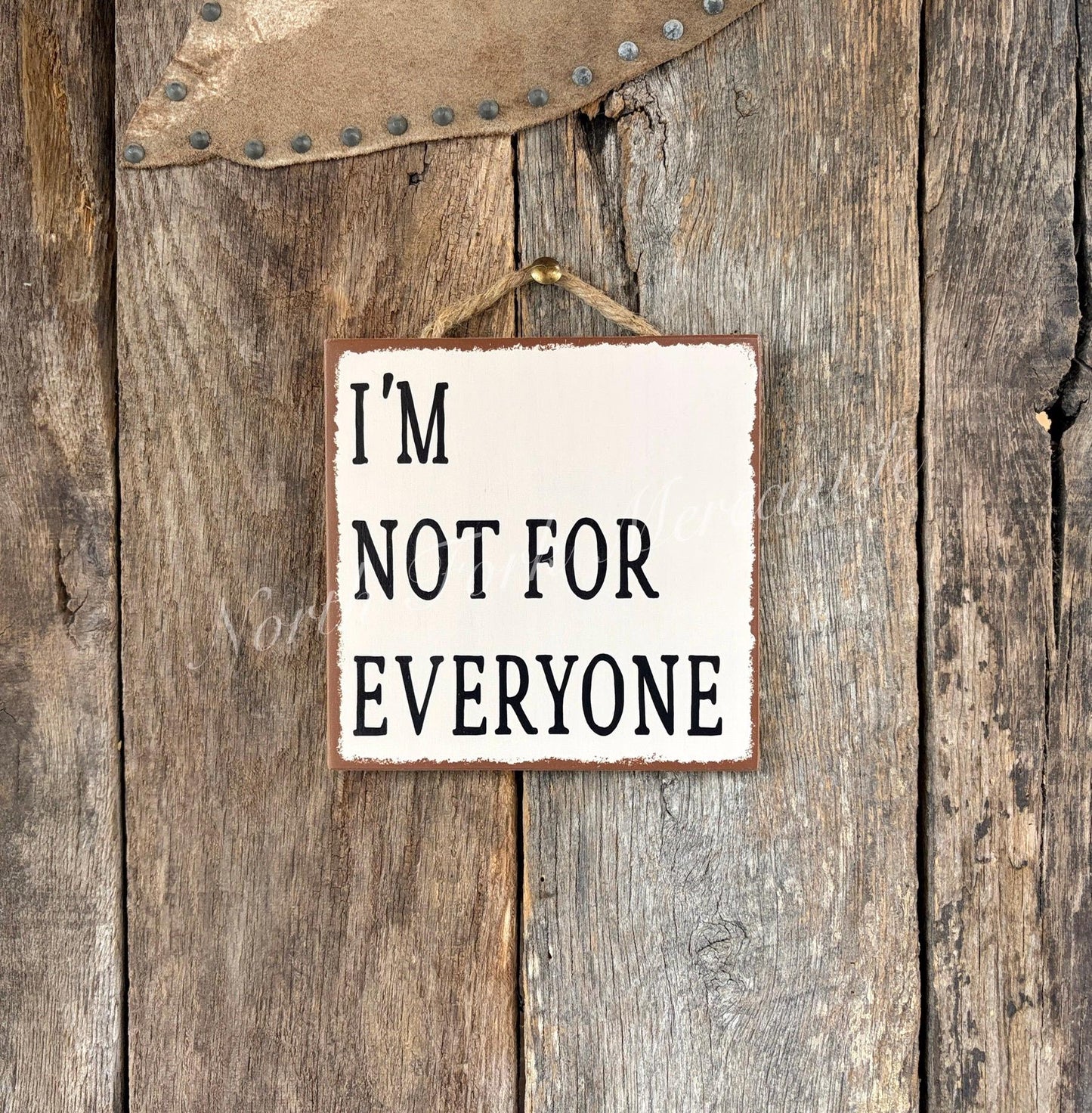 I'm Not For Everyone